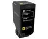 Original Lexmark 74C0S40 Toner gelb
