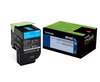 Original Lexmark 80C2SC0 / 802SC Rückgabe-Toner cyan