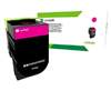 Original Lexmark 80C8SME Toner magenta