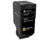 Original Lexmark 84C0H40 Toner gelb
