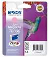 Original Epson C13T08064010 / T0806 Tinte magenta hell