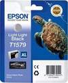 Original Epson C13T15794010 / T1579 Tinte schwarz hell hell