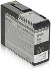 Original Epson C13T580800 / T5808 Tinte schwarz matt