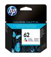 Original HP C2P06AE / 62 Tinte cyan, magenta, gelb