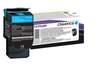 Original Lexmark C544X1CG Rückgabe-Toner cyan