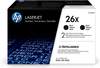 Original HP CF226XD / 26X Toner schwarz - 2 Stück