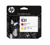 Original HP CZ678A / 831 Druckkopf magenta, gelb