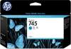 Original HP F9J97A / 745 Tinte cyan