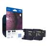 Original Brother LC-1220BKBP2DR Tinte schwarz