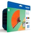 Original Brother LC-129XLVALBP Tinte schwarz, cyan, magenta, gelb