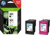 Original HP N9J72AE / 301 Tinte schwarz, color