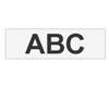 Brother Gloss Laminated Labelling Tape - 24mm, Black/Clear