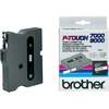 Brother TX-211 Schwarz auf weiss Label Etikette