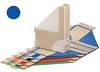 Stehsammler - Dokumentenbox, 75 mm, 330 x 230 x 75 mm, blau