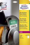 Folienetiketten 210x297 weiß AVERY ZWECKFORM L7917-10 Ultra-Res.