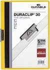 Clip-Mappe A4 Duraclip gelb DURABLE 2200 04