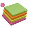 Haftnotizblock neonpink Q-CONNECT KF10516 76x76mm