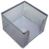 Zettelbox Metall silber Q-CONNECT KF00881