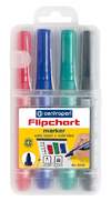 Flipchartmarker CENTROPEN 8550, Kugelspitze, 2,5 mm, sortiert