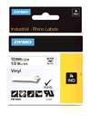 DYMO 12mm RHINO Coloured Vinyl